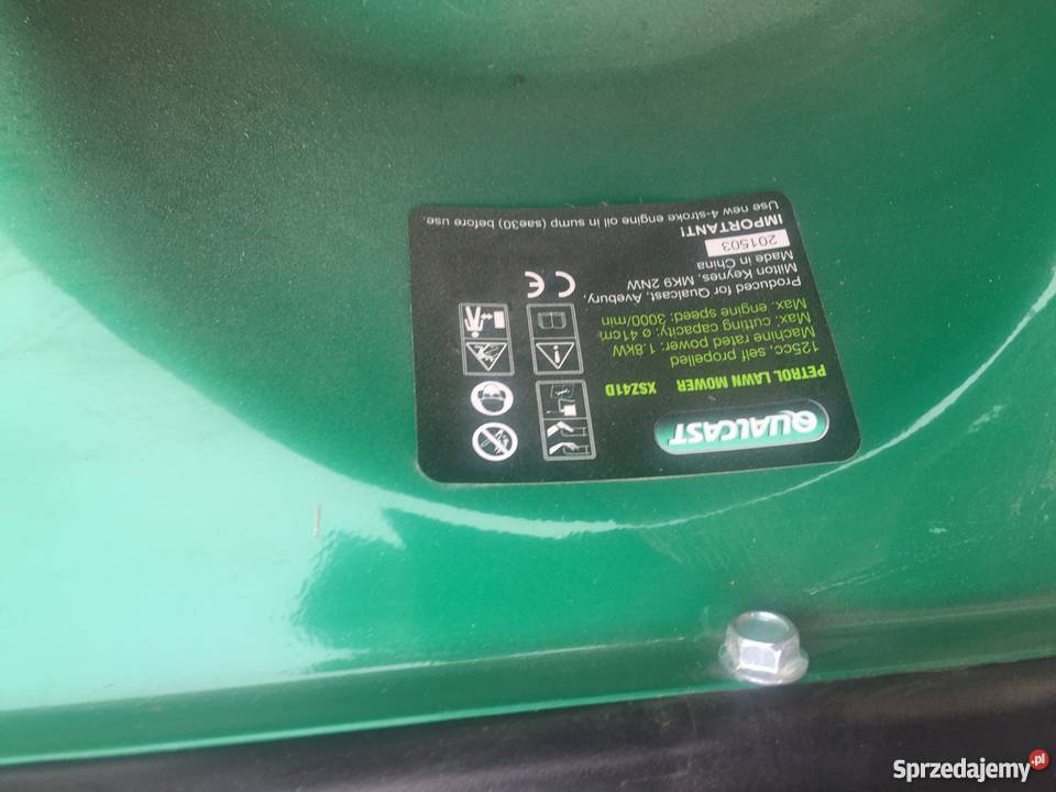 Qualcast kosiarka spalinowa z napędem 125cc Narzędzia ogrodnicze Myślenice