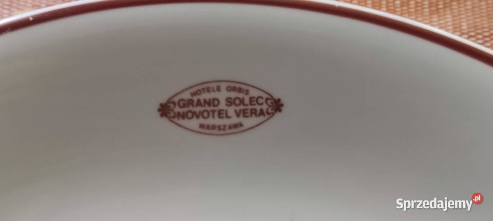 Wielki talerz HOTELE ORBIS GRANDSOLECNOVOTEL Pruszków