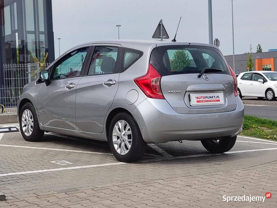 NISSAN Note 2014r Zadbany Serwisowany 59958km Poznań