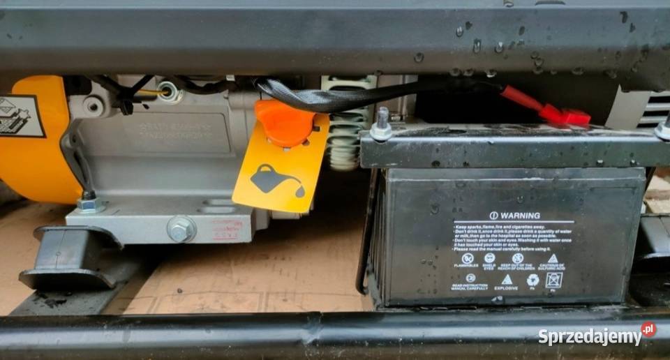 Nowy agregat prądotwórczy 85kW benza BZS8500 Zasole