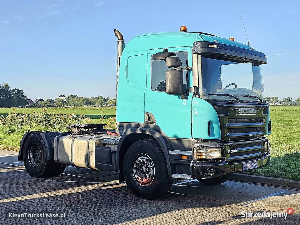 Scania P380 MANUAL HYDRAULICS ciągnik siodłowy pomorskie