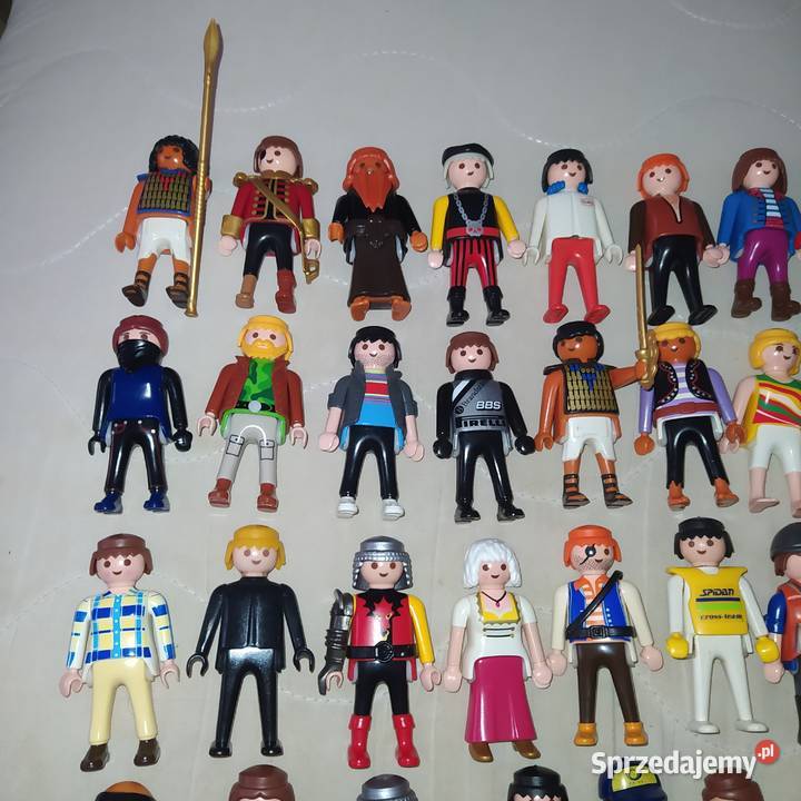 Playmobil figurki kolekcjonerskie 60 sztuk Playmobil pomorskie Gdańsk sprzedam