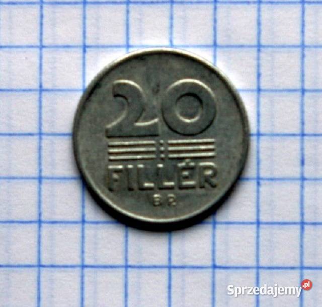 20 FILLER 20 FILLERÓW 1978 WĘGRY Numizmatyka Piszczac