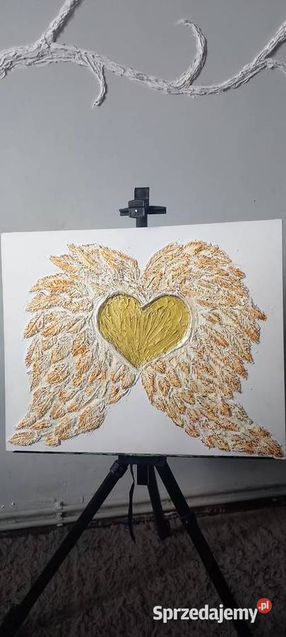 Strukturalne obrazy na płótnie Ręcznie malowane dolnośląskie Wrocław sprzedam