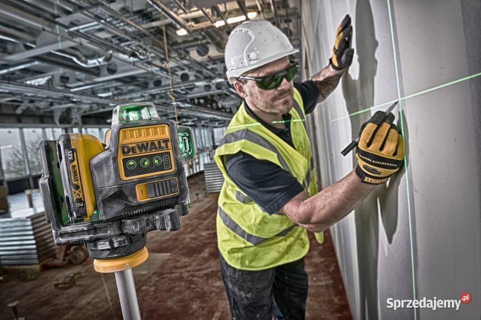 Poziomica lasera laser krzyżowy DEWALT 12 linii Warszawa