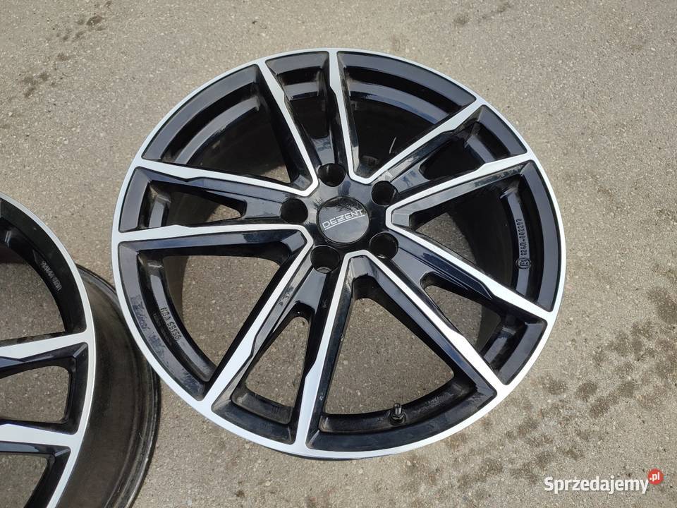 Alufelgi R18 5x112 DEZENT KF DARK Średnica 18" Bartoszyce