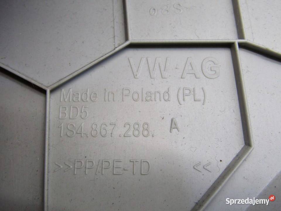 OSŁONA SŁUPKA PRAWY TYŁ PRAWA TYLNA VW UP MII lubelskie sprzedam