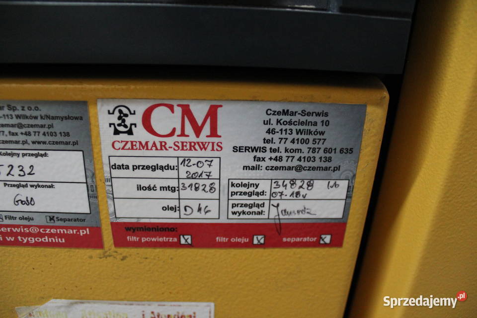 SPRĘŻARKA ŚRUBOWA KAESER AS 36 Jelenia Góra