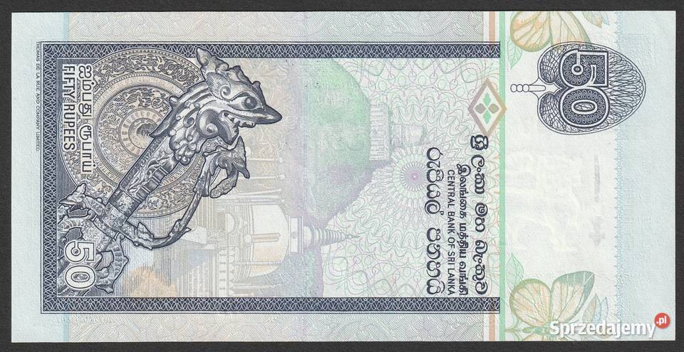 SRI LANKA 50 RUPEES 2006 STAN UNC Łódź