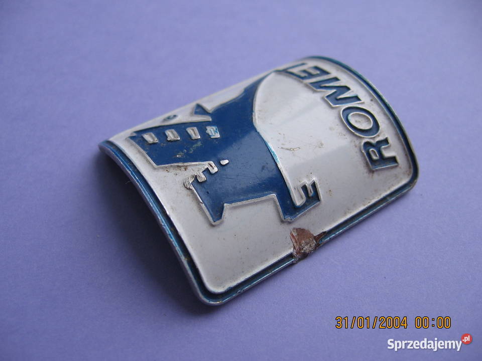 ROMET stara tabliczka znaczek rower motorower Przemyśl