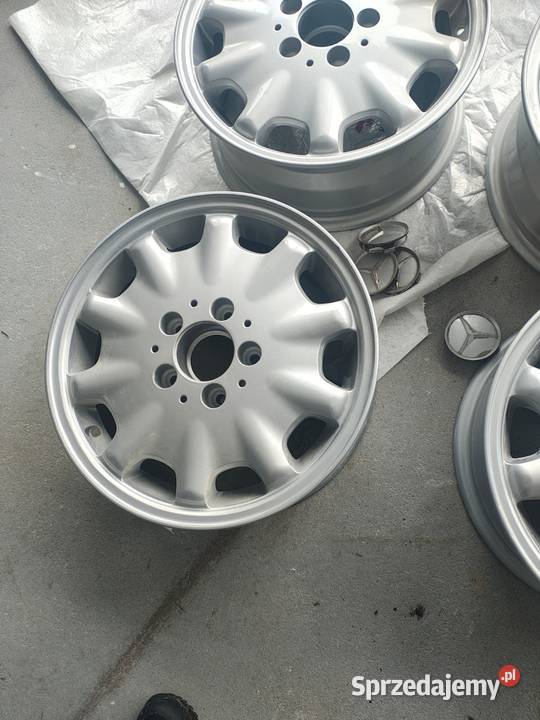 4 alufelgi mercedes 15stan okazja aluminiowe