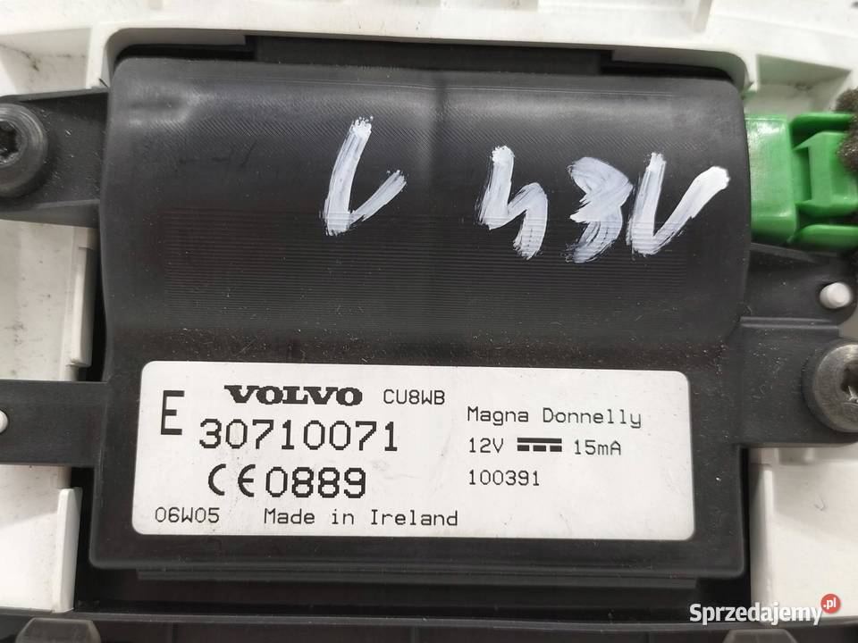 LICZNIK EU 30728642 30710071 18 B Volvo S40 II