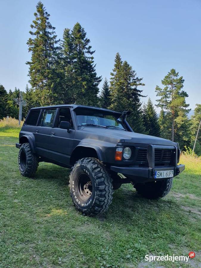 Nissan Patrol Y60 seria 28 D rozmiar kół 38 cala 130KM Patrol podkarpackie Lesko