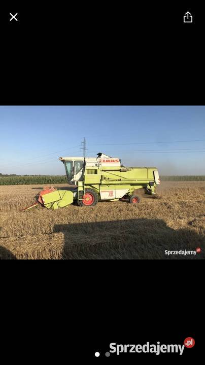 Claas dominator 78s Kabina śląskie Szczekociny