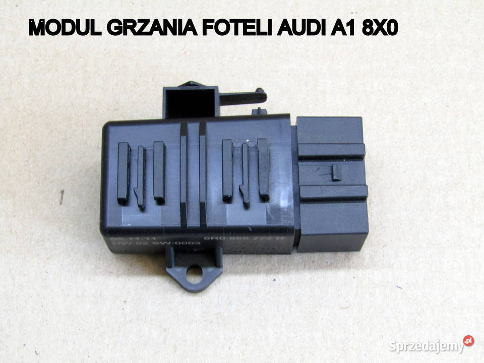 MODUŁ GRZANIA FOTELI AUDI A1 6R0959772D łódzkie Mysłaków