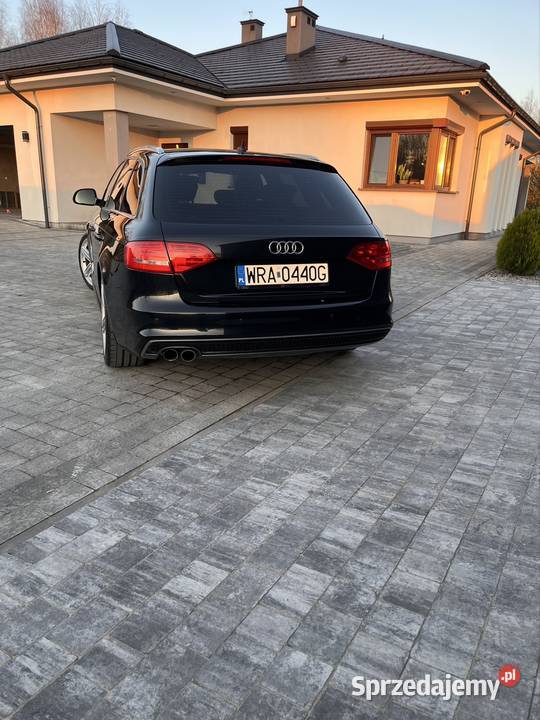 AUDI A4 B8 20 TDI 196 3 x SLINE SKÓRA NAVI LEDY tempomat