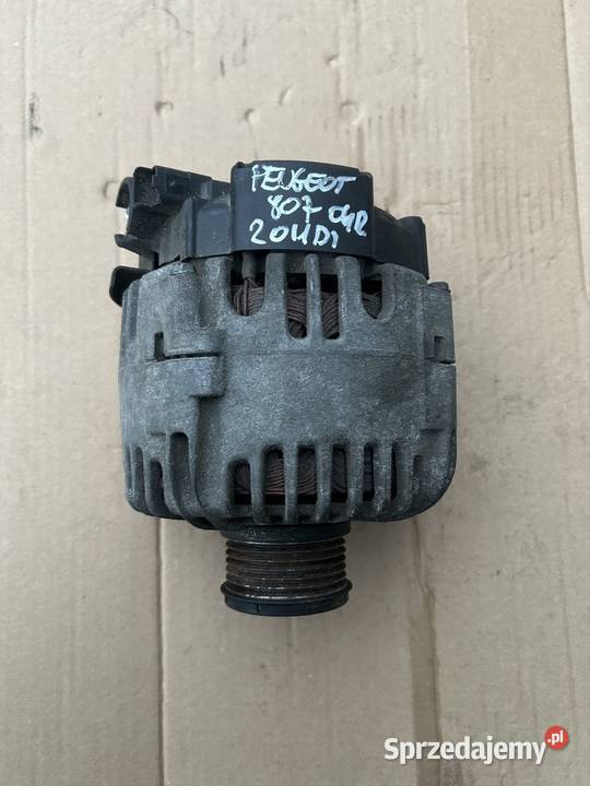 Alternator Peugeot 807 20hdi 9646321780 kujawsko-pomorskie sprzedam