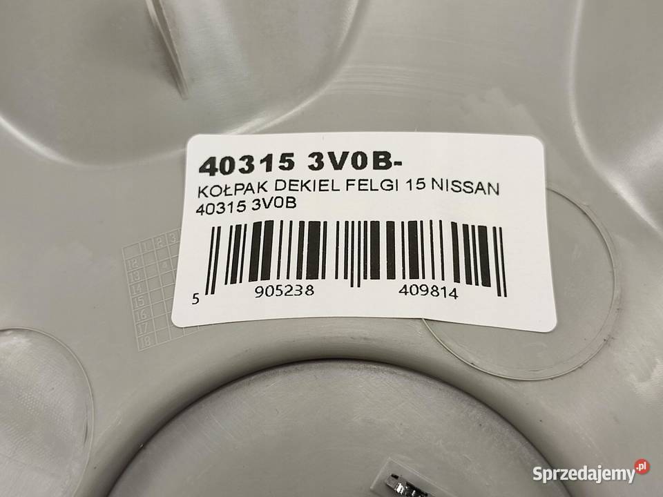 KOŁPAK DEKIEL FELGI 15 NISSAN NOTE E12 2013 lubelskie
