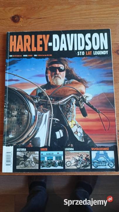 harley davidson sto lat legendy czasopismo Rok wydania 2024 Toruń