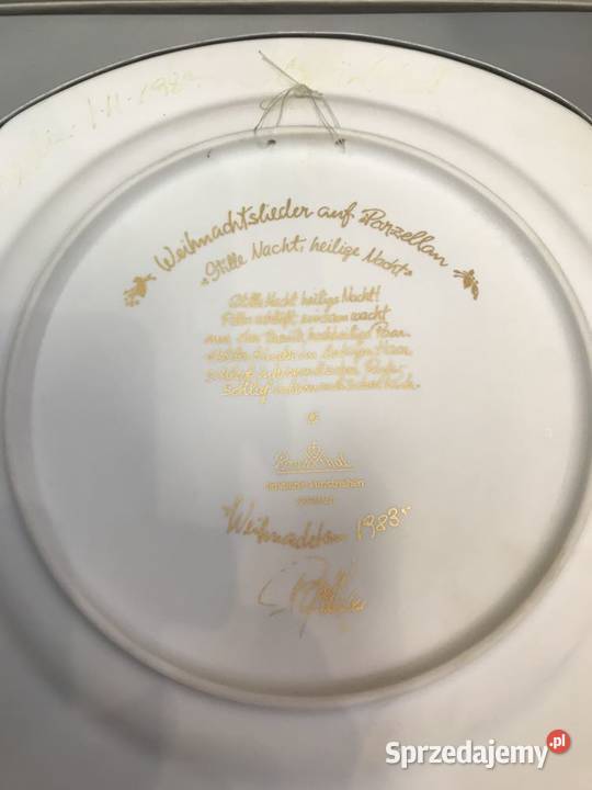 Talerz Rosenthal Bjrn Wiinblad Kolędy na Kielce sprzedam