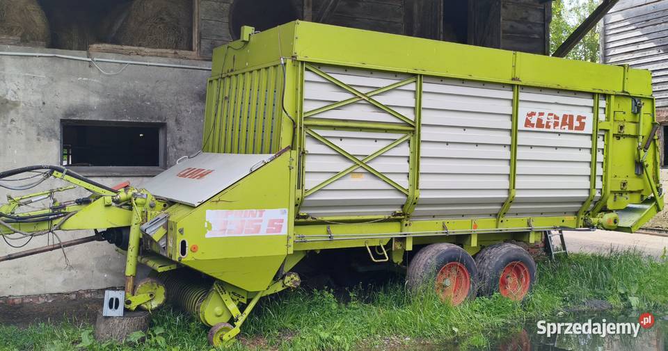 Przyczepa samozbierająca Claas Sprint 335S Przyczepy rolnicze pomorskie Krokowa