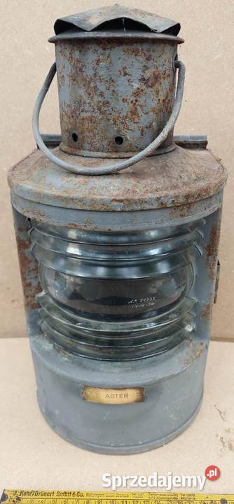 Stara lampa morska Warszawa