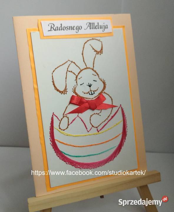 KARTKI WIELKANOC Komunia Chrzest tp Handmade podlaskie Białystok sprzedam