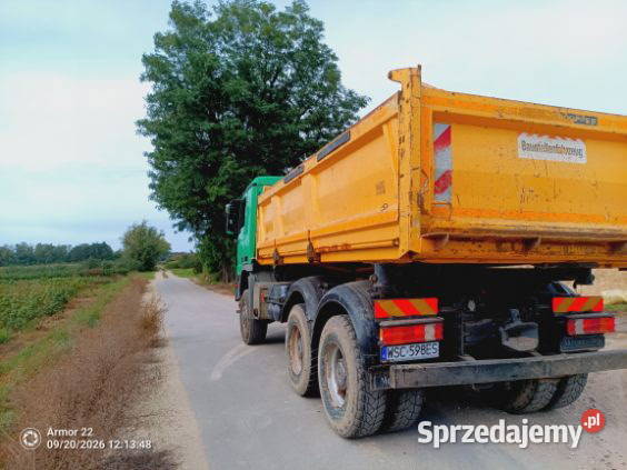 Maercdes actros 3341 6x6 wywtotka 12000cm3 mazowieckie Sochaczew