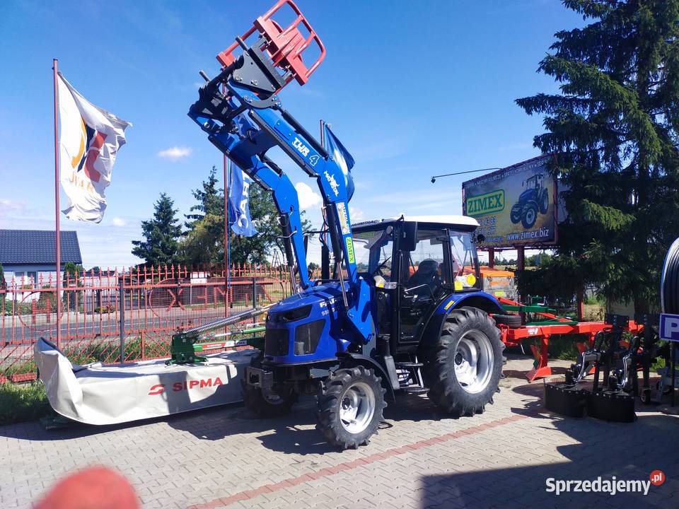 Ciągnik rolniczy Farmtrac 555 klimaładowacz Łęczyca sprzedam