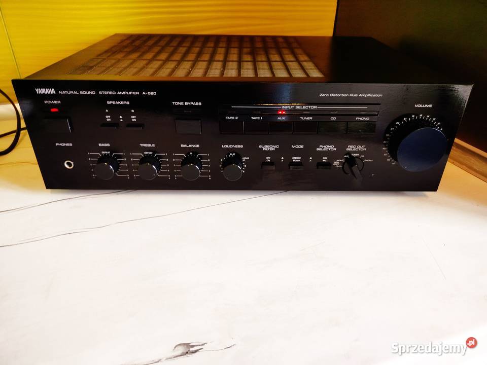 wzmacniacz Yamaha A520 mazowieckie Mińsk Mazowiecki sprzedam