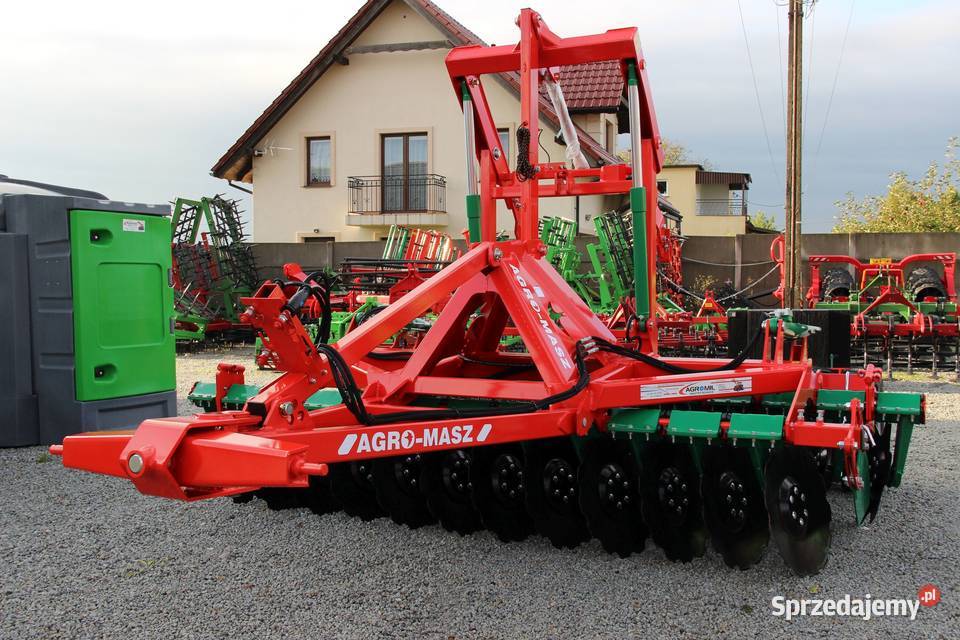 Agregat talerzowy półzawieszany 30 m AgroMasz Rogóźno