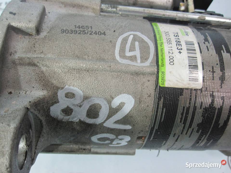 TIGUAN 10r 20 TDI CBA CBAB 140 rozrusznik TS18E3 świętokrzyskie