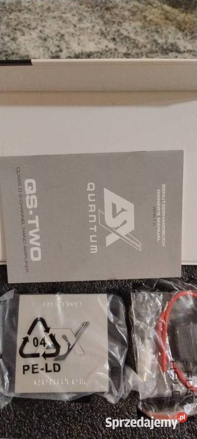 ESX Quantum QSTwo Digitalny wzmaczniacz Pozostałe Sochaczew