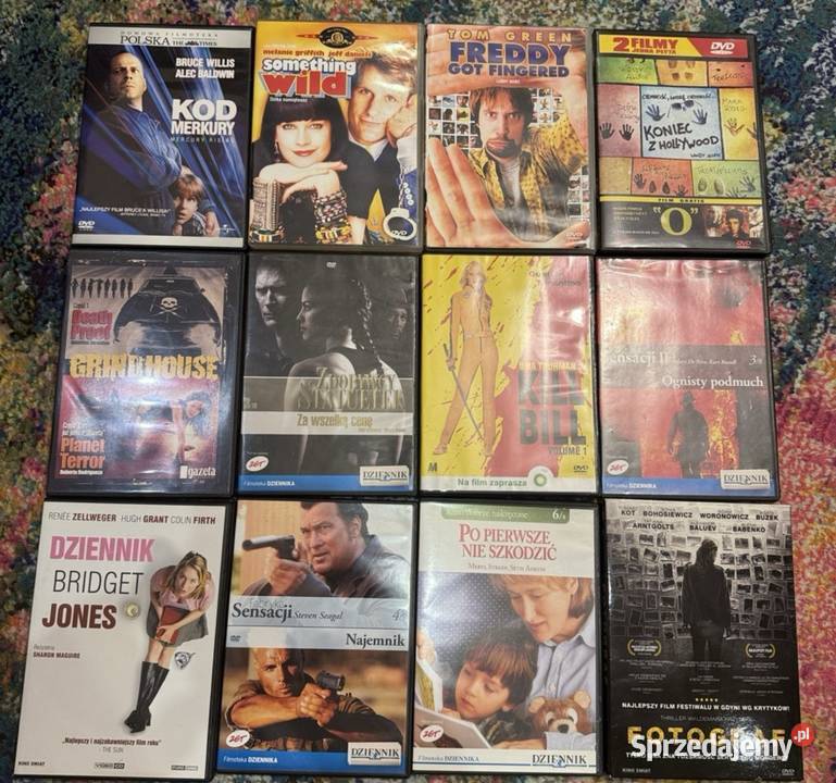 Kolekcja 74 płyt DVD z filmami Kalisz