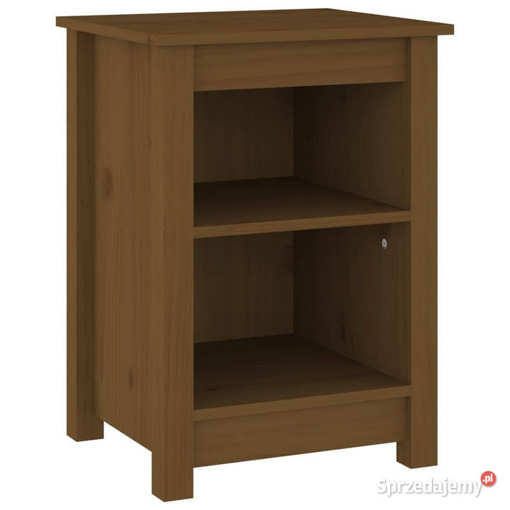 Szafka nocna miodowy brąz 40x35x55 lite drewno Warszawa