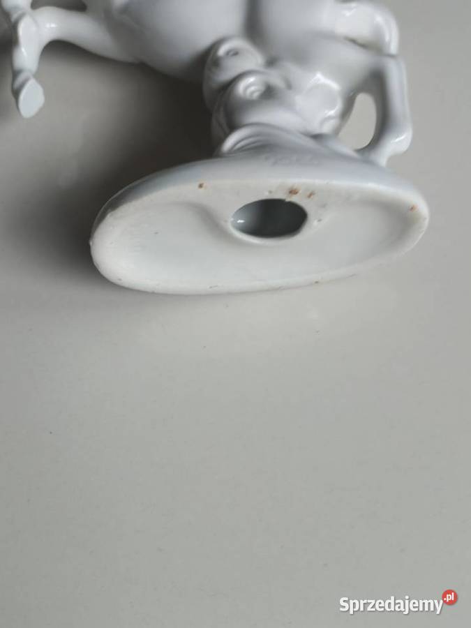 Figurka porcelanowa Koń Lippensdorf Toruń