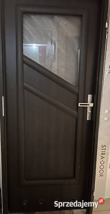 Sprzedam drzwi wenge z ościeżnicami Lewe 80 2 Hrubieszów