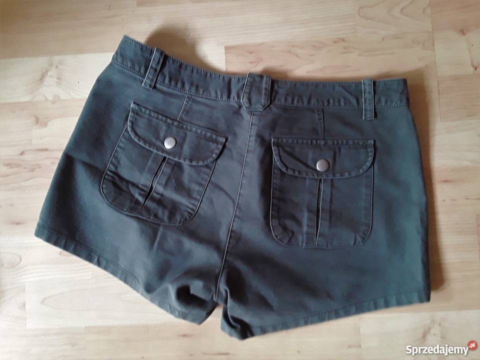 Shorty khaki HM rozmiar 40 100 bawełna Warszawa