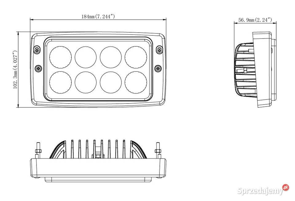 Lampa Robocza 8LED 30W Fendt Turobin
