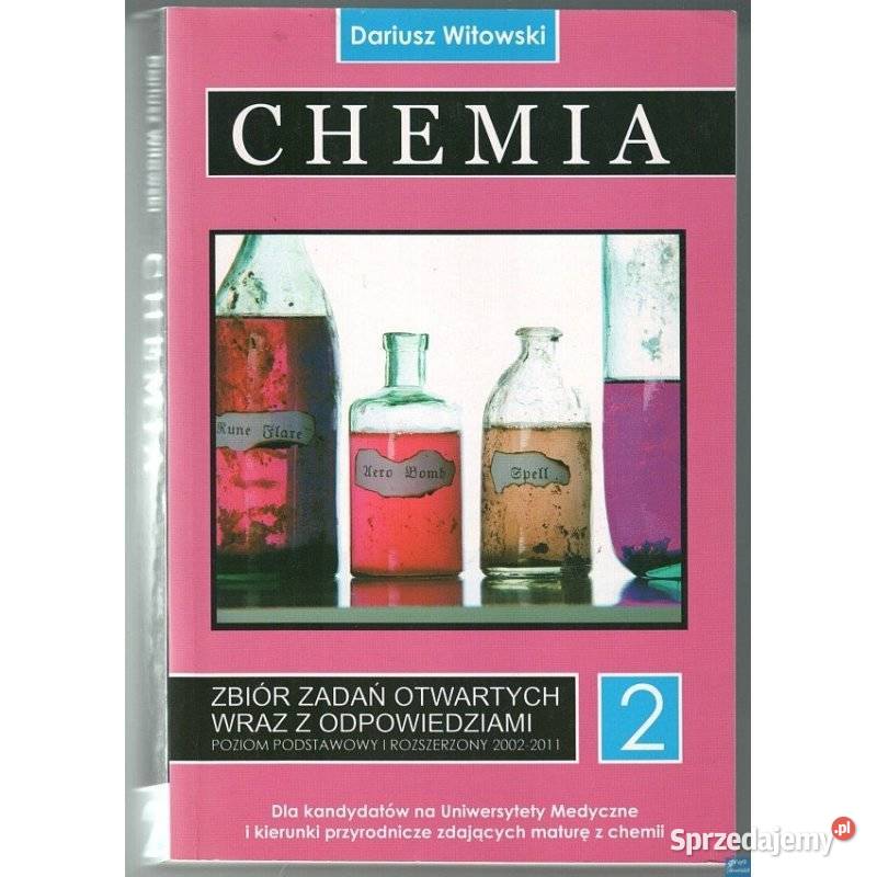 Chemia Zbiór Zadań Otwartych z Odpowiedziami 2 skrypt, zeszyt ćwiczeń, zbiór zadań, testów Podręczniki