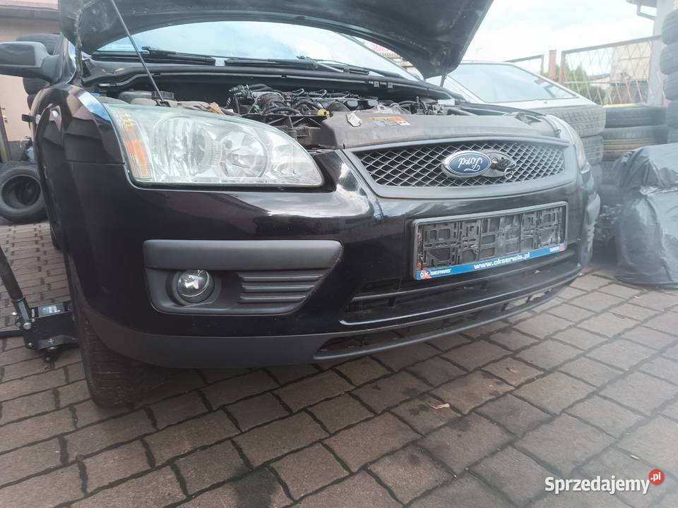 Ford Focus MK2 zderzak przód przedni czarny F3 śląskie Częstochowa