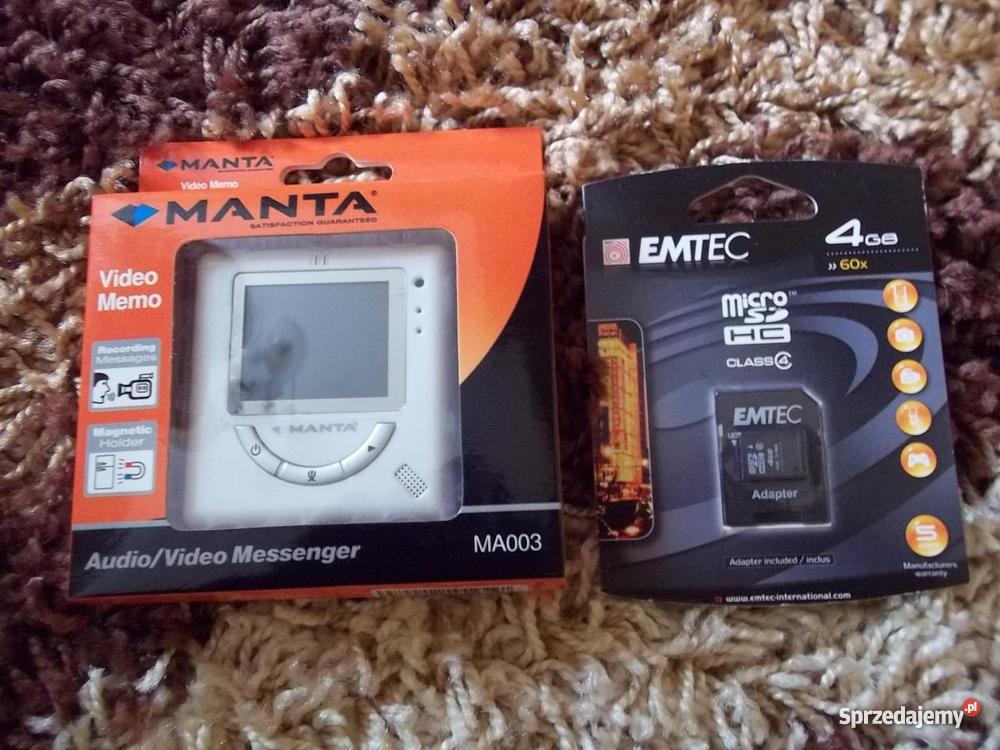 Video notes Ma003 KARTA Micro SDHC 4GB Białystok sprzedam