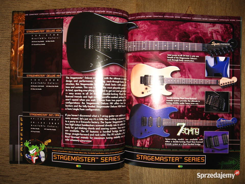 Squier Guitars Basses katalog Kępice