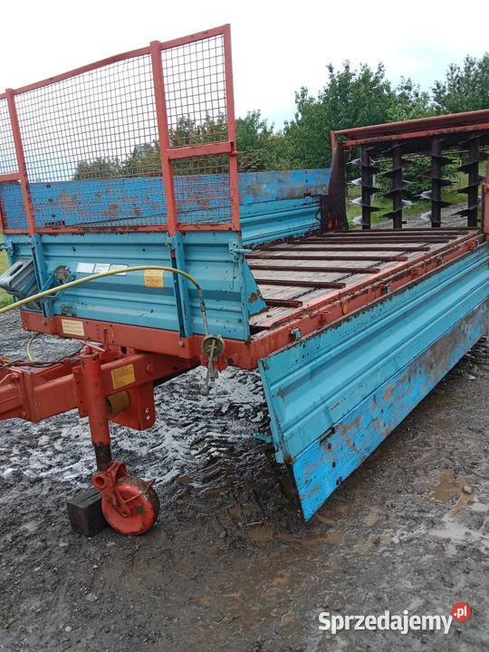 Rozrzutnik obornika Mengele pionowe wałki Męcina