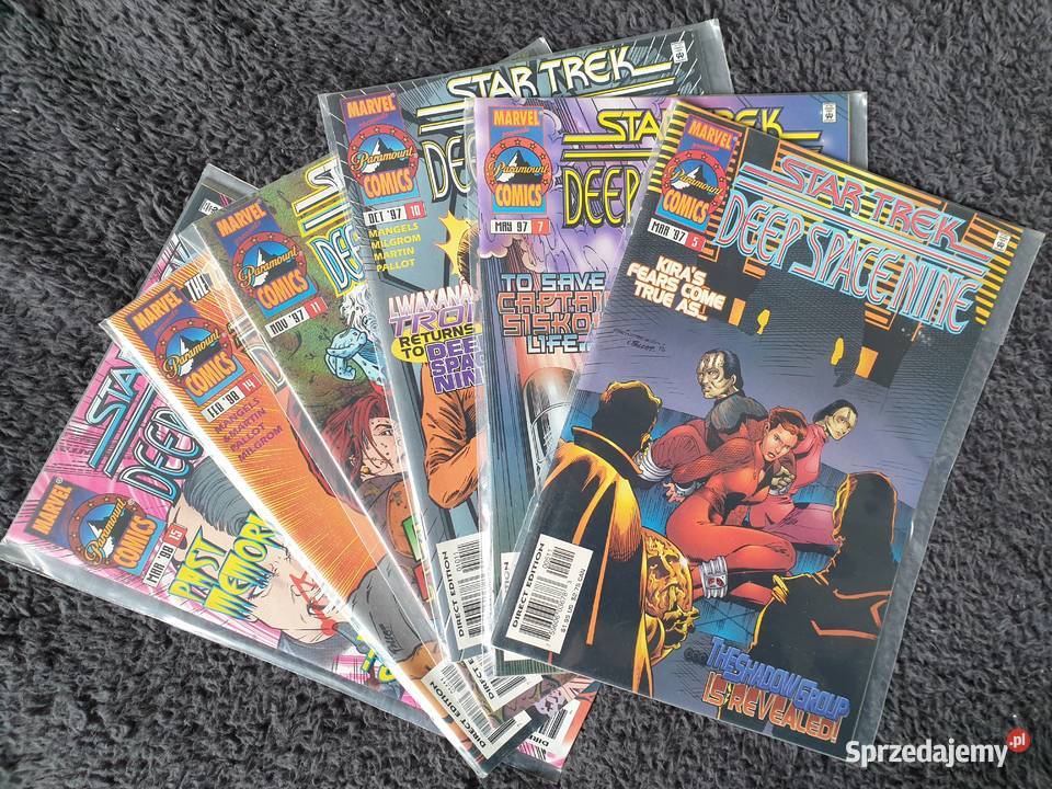 Star Trek Deep Space Nine zestaw 6 komiksów DC Gdynia