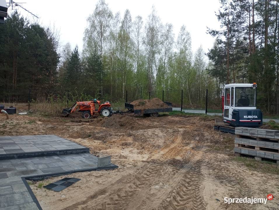 Mini traktorek Kubota b1200 4x4 stan nowy