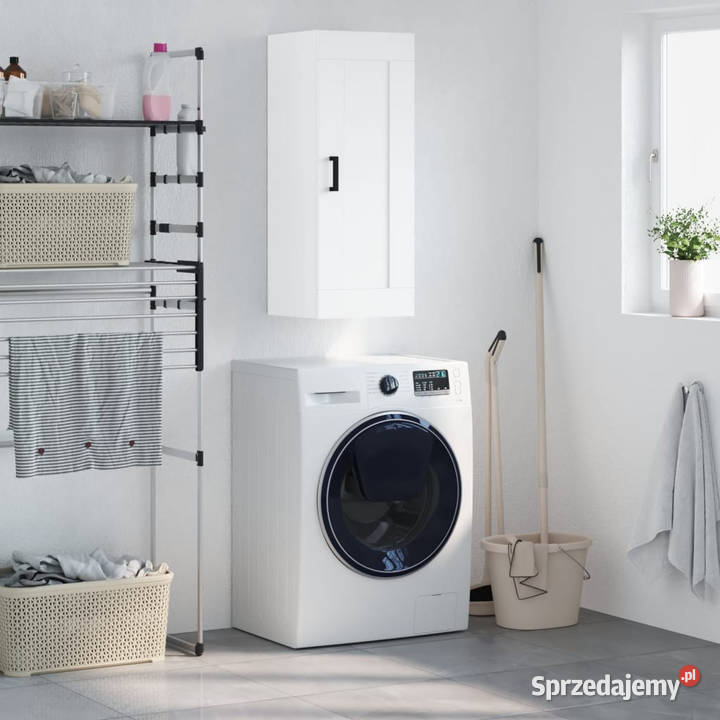 Szafka wisząca biała 345x34x90 materiał Warszawa
