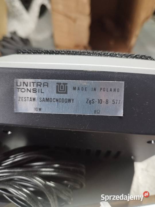 Radio UNITRA safari 6 R801 Głośniki UNITRA