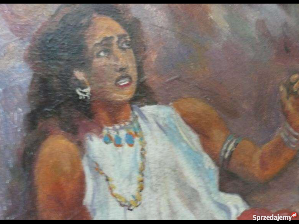 Obraz olejny Anny Czartoryskiej z 1949r Ruda Śląska