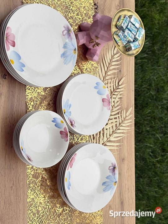189 Serwis obiadowy 24 elementy Stokrotki Zabrze sprzedam